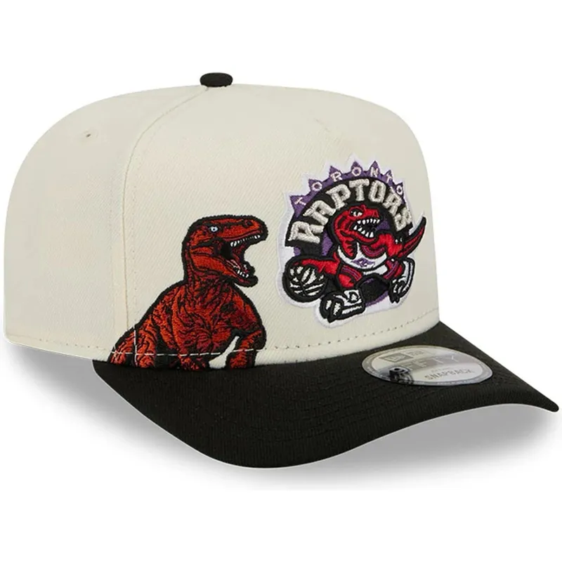 cepur-izliekta-melns-snapback-9fifty-a-frame-precurved-hardwood-classics-no-toronto-raptors-nba-no-new-era