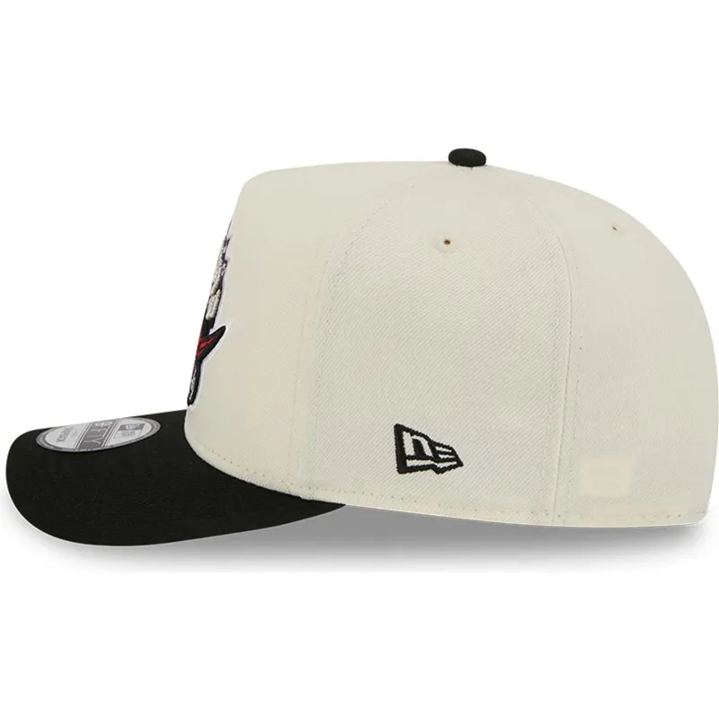 cepur-izliekta-melns-snapback-9fifty-a-frame-precurved-hardwood-classics-no-toronto-raptors-nba-no-new-era
