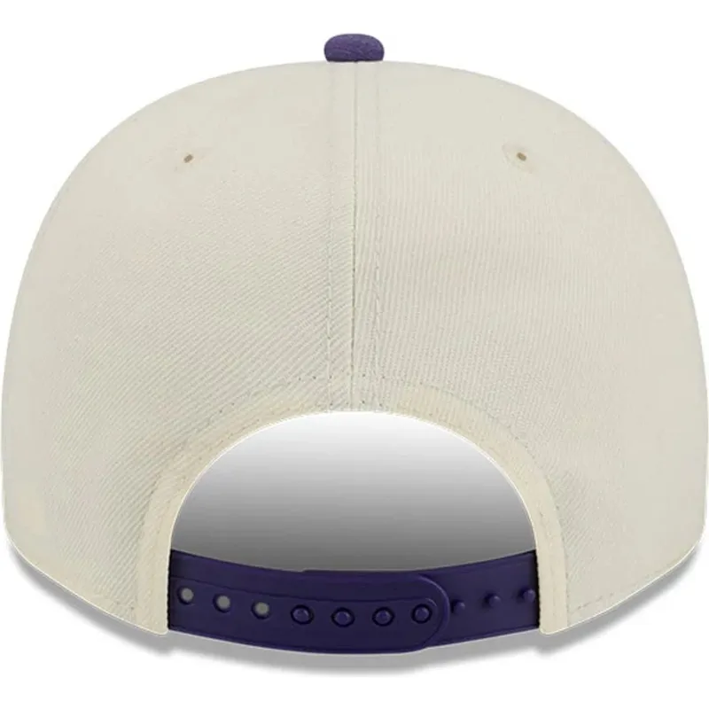 beige-und-violette-gebogene-snapback-kappe-9fifty-a-frame-precurved-hardwood-classics-der-utah-jazz-nba-von-new-era