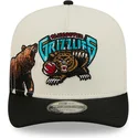 cepur-izliekta-melns-snapback-9fifty-a-frame-precurved-hardwood-classics-no-vancouver-grizzlies-nba-no-new-era