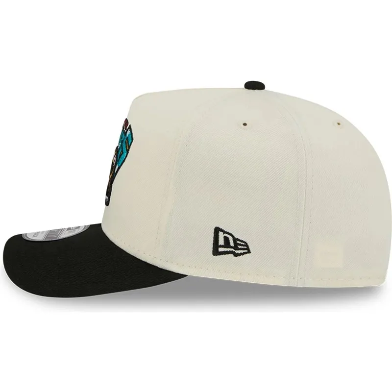cepur-izliekta-melns-snapback-9fifty-a-frame-precurved-hardwood-classics-no-vancouver-grizzlies-nba-no-new-era