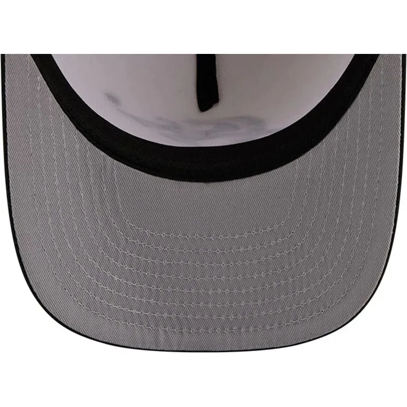 beige-und-schwarze-gebogene-snapback-kappe-9fifty-a-frame-precurved-hardwood-classics-der-washington-wizards-nba-von-new-era