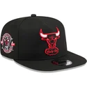 cepur-plakana-melns-snapback-9fifty-a-frame-hardwood-classics-no-chicago-bulls-nba-no-new-era