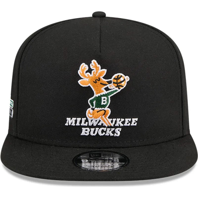 cap-plakana-black-snapback-9fifty-a-frame-hardwood-classics-no-milwaukee-bucks-nba-no-new-era cap-plakana-black-snapback-9fifty-a-frame-hardwood-classics-no-milwaukee-bucks-nba-no-new-era