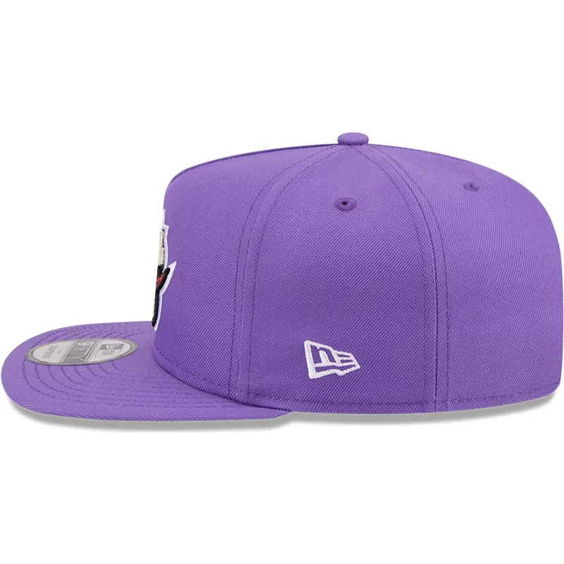 violette-snapback-schirmmutze-9fifty-a-frame-hardwood-classics-der-toronto-raptors-nba-von-new-era