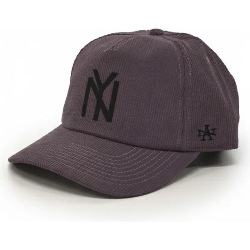 cepur-izliekta-violets-snapback-new-york-cubans-printed-cord-no-new-york-cubans-mlb-no-american-needle