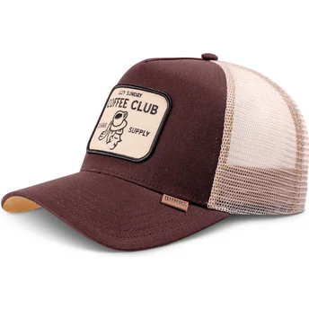 Cap izliekta brown snapback no Djinns