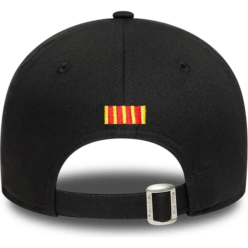 cap-izliekta-black-snapback-9forty-ajustable-no-fc-barcelona-laliga-no-new-era