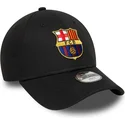cepur-izliekta-melns-snapback-berniem-9forty-ajustable-no-fc-barcelona-laliga-no-new-era