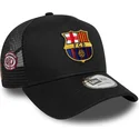 cap-izliekta-black-snapback-a-frame-trucker-no-fc-barcelona-laliga-no-new-era