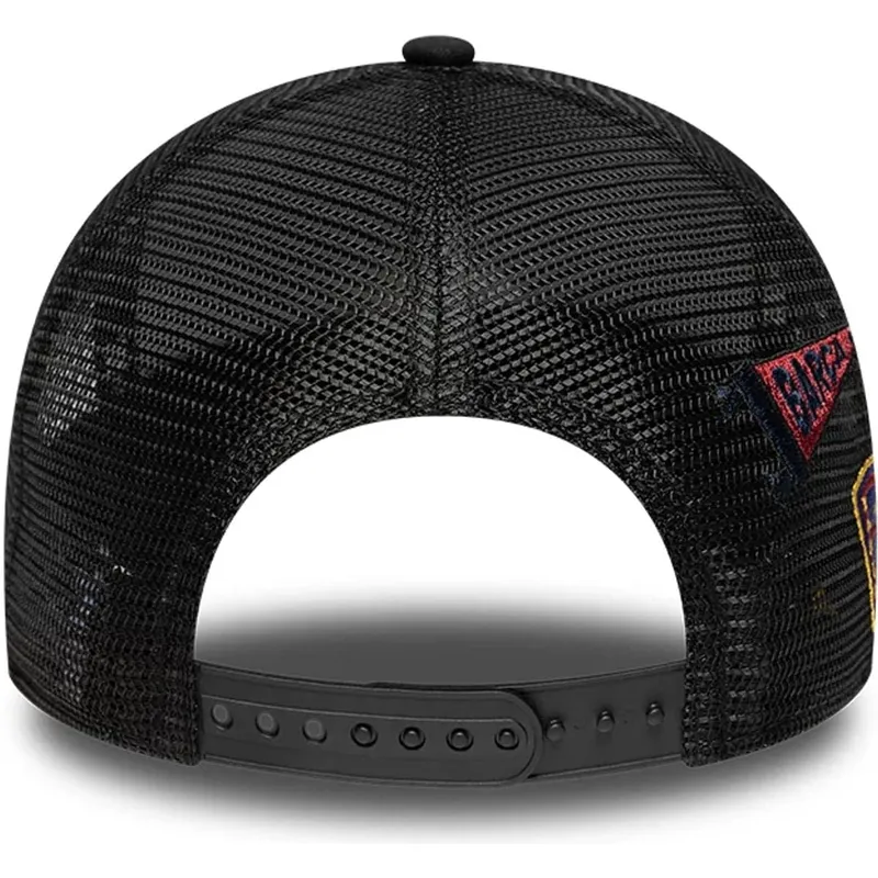 cap-izliekta-black-snapback-a-frame-trucker-no-fc-barcelona-laliga-no-new-era