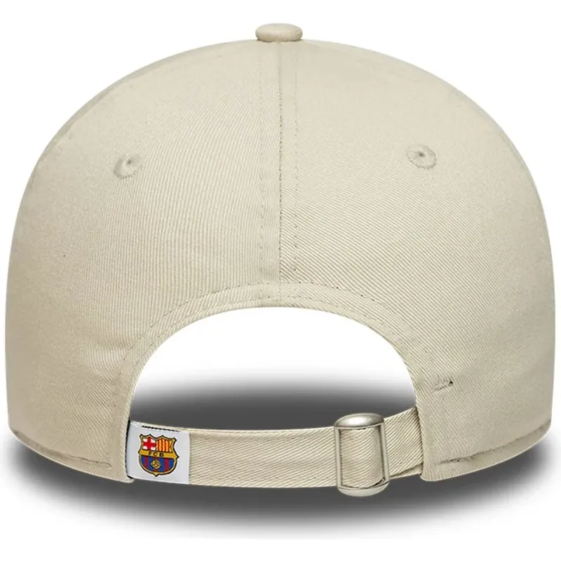 cap-izliekta-beige-snapback-9twenty-ajustable-no-fc-barcelona-laliga-no-new-era