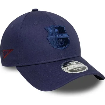 Cap izliekta navy blue snapback 9FORTY M-Crown ajustable no FC Barcelona LALIGA no New Era