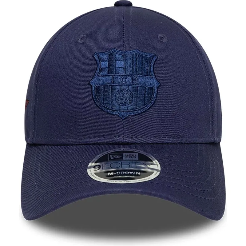 cap-izliekta-navy-blue-snapback-9forty-m-crown-ajustable-no-fc-barcelona-laliga-no-new-era