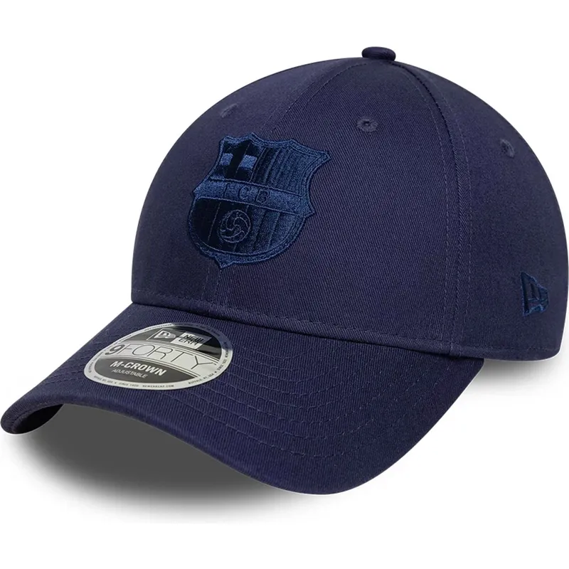 cap-izliekta-navy-blue-snapback-9forty-m-crown-ajustable-no-fc-barcelona-laliga-no-new-era