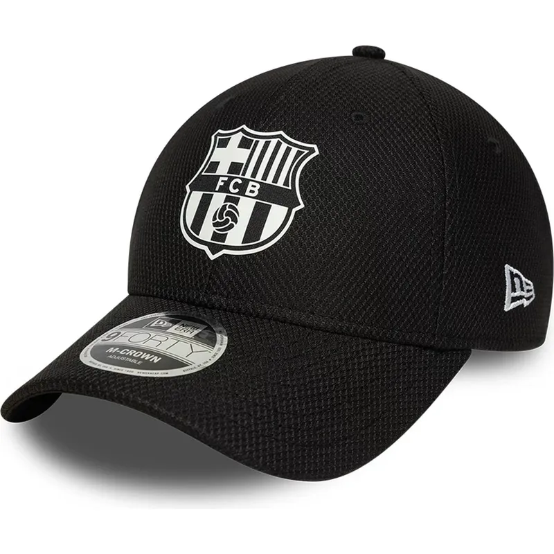 cap-izliekta-black-snapback-9forty-m-crown-no-fc-barcelona-laliga-no-new-era