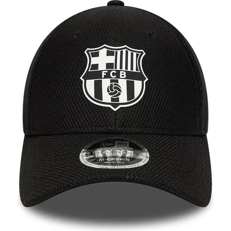 cap-izliekta-black-snapback-9forty-m-crown-no-fc-barcelona-laliga-no-new-era