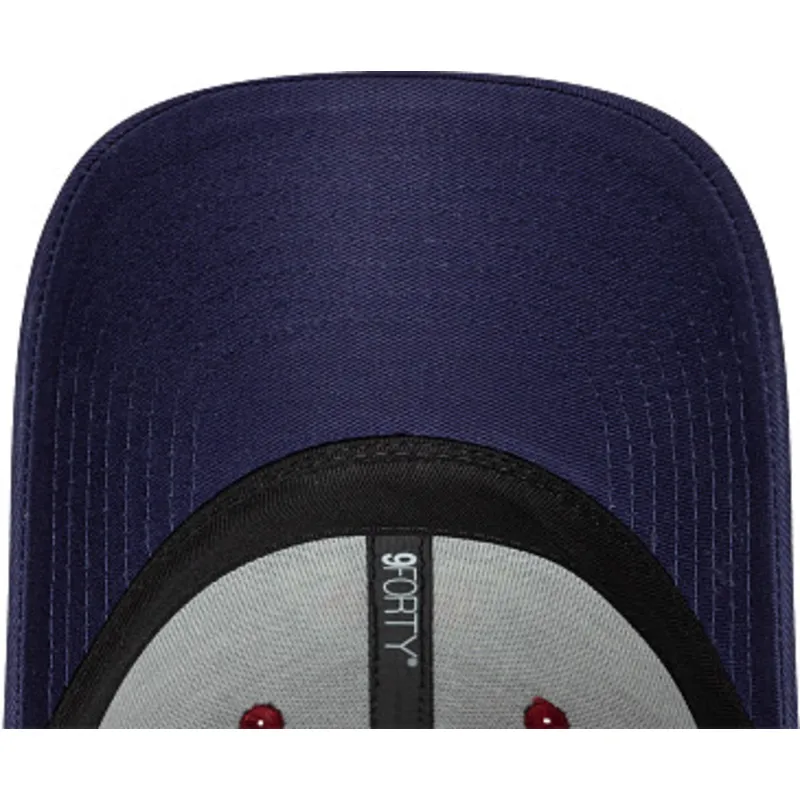 cap-izliekta-multicolor-snapback-berniem-9forty-ajustable-no-fc-barcelona-laliga-no-new-era