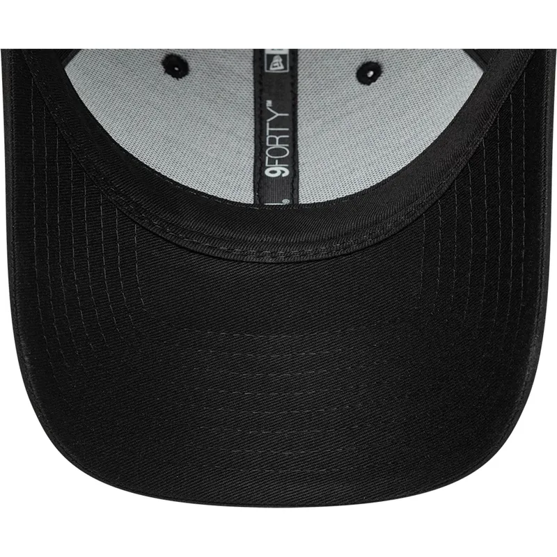 casquette-courbee-noire-ajustable-fc-barcelona-laliga-9forty-gold-new-era