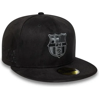Cepur izliekta melns snapback 59FIFTY no FC Barcelona LALIGA no New Era