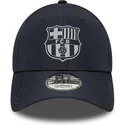 casquette-courbee-bleue-marine-ajustable-fc-barcelona-laliga-9forty-reflective-new-era