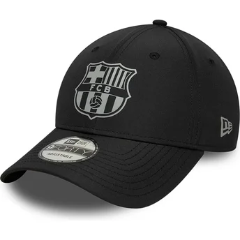 Cap izliekta black snapback 9FORTY ajustable no FC Barcelona LALIGA no New Era