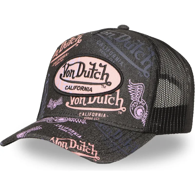 cap-izliekta-black-snapback-no-von-dutch