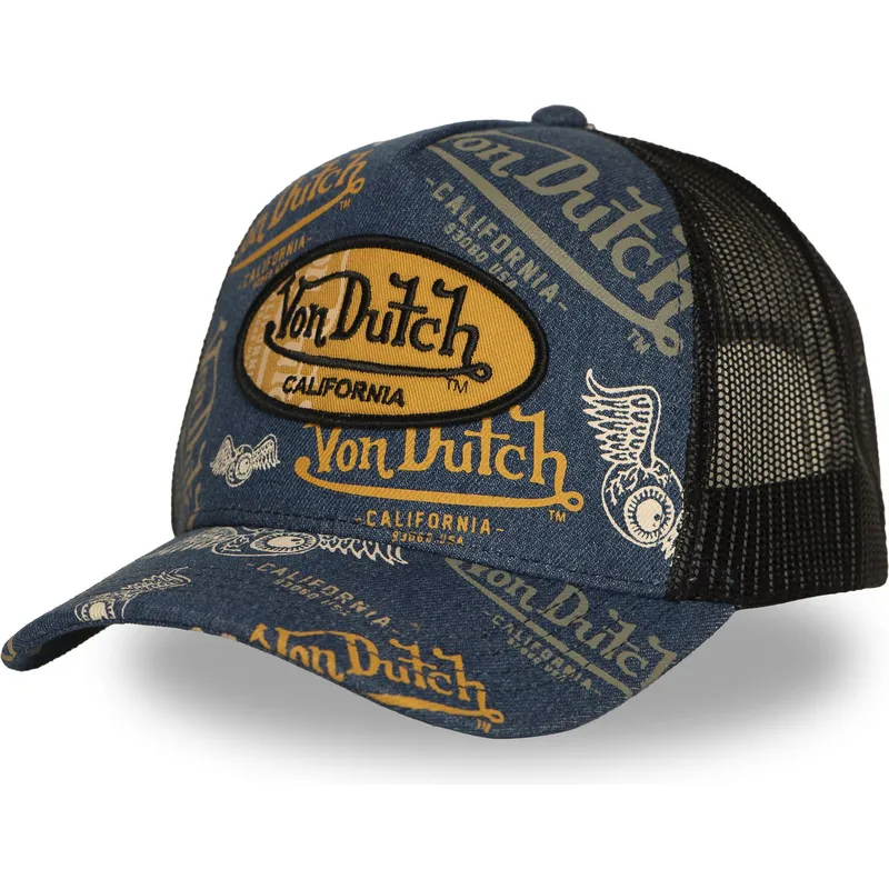 cepur-izliekta-truckeris-tumsi-zils-snapback-cafe08-no-von-dutch