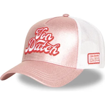 Cap izliekta pink snapback no Von Dutch