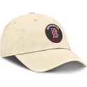 cap-izliekta-beige-adjustable-strap-club-unstructured-organic-cotton-no-boston-red-sox-mlb-no-nike