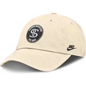 cap-izliekta-beige-adjustable-strap-club-unstructured-organic-cotton-no-chicago-white-sox-mlb-no-nike