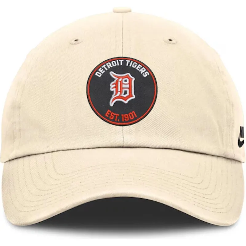 cepur-izliekta-bess-regulejama-lente-club-unstructured-organic-cotton-no-detroit-tigers-mlb-no-nike