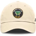 cap-izliekta-beige-adjustable-strap-club-unstructured-organic-cotton-no-oakland-athletics-mlb-no-nike