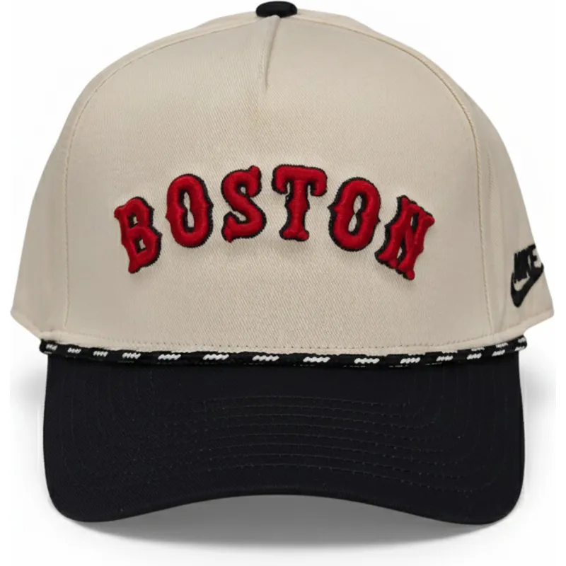 cepur-izliekta-bess-snapback-rise-structured-no-boston-red-sox-mlb-no-nike