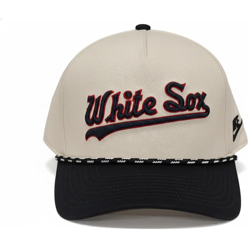 cap-izliekta-beige-snapback-rise-structured-no-chicago-white-sox-mlb-no-nike