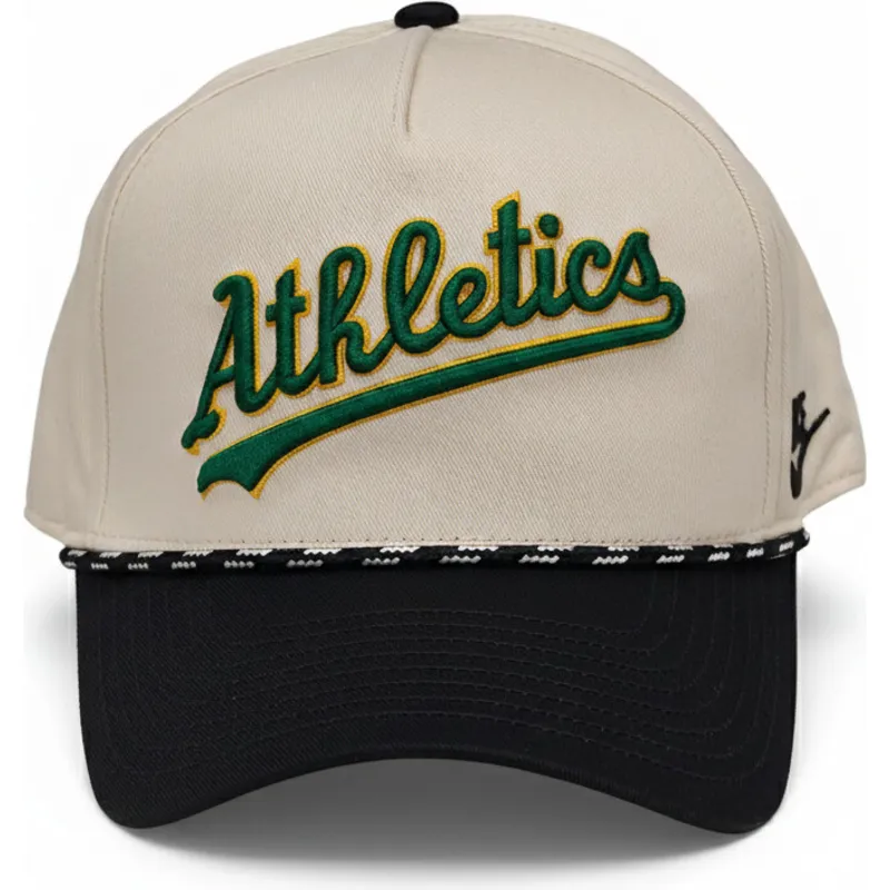 cepur-izliekta-bess-snapback-rise-structured-no-oakland-athletics-mlb-no-nike
