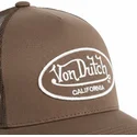 braune-verstellbare-trucker-kappe-lof-b3-von-von-dutch