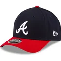 granatowo-czerwona-zakrzywiona-czapka-snapback-9forty-m-crown-player-replica-atlanta-braves-mlb-new-era