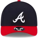 casquette-courbee-bleue-marine-et-rouge-snapback-9forty-m-crown-player-replica-atlanta-braves-mlb-new-era
