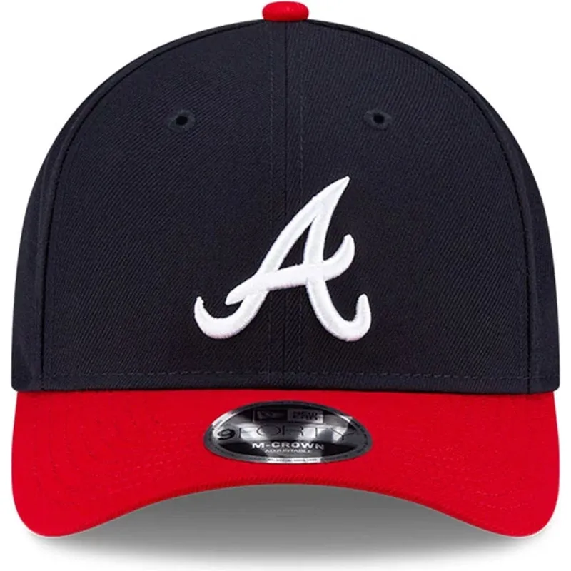 cap-izliekta-navy-blue-snapback-9forty-m-crown-player-replica-no-atlanta-braves-mlb-no-new-era