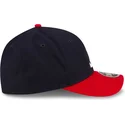 marineblaue-und-rote-gebogene-snapback-kappe-9forty-m-crown-player-replica-der-atlanta-braves-mlb-von-new-era