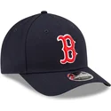 marinbla-kurvad-keps-snapback-9forty-m-crown-player-replica-fran-boston-red-sox-mlb-av-new-era