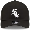 cepur-izliekta-melns-snapback-9forty-m-crown-player-replica-no-chicago-white-sox-mlb-no-new-era
