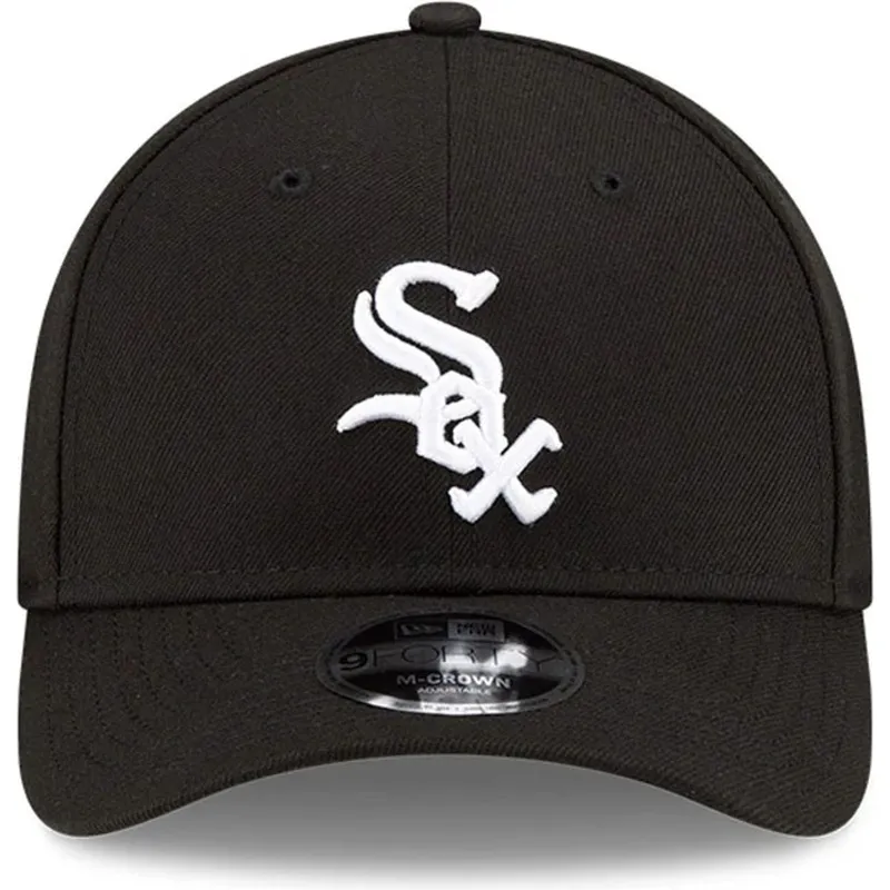 cap-izliekta-black-snapback-9forty-m-crown-player-replica-no-chicago-white-sox-mlb-no-new-era
