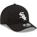 cepur-izliekta-melns-snapback-9forty-m-crown-player-replica-no-chicago-white-sox-mlb-no-new-era