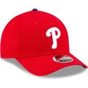 rote-gebogene-snapback-kappe-9forty-m-crown-player-replica-der-philadelphia-phillies-mlb-von-new-era