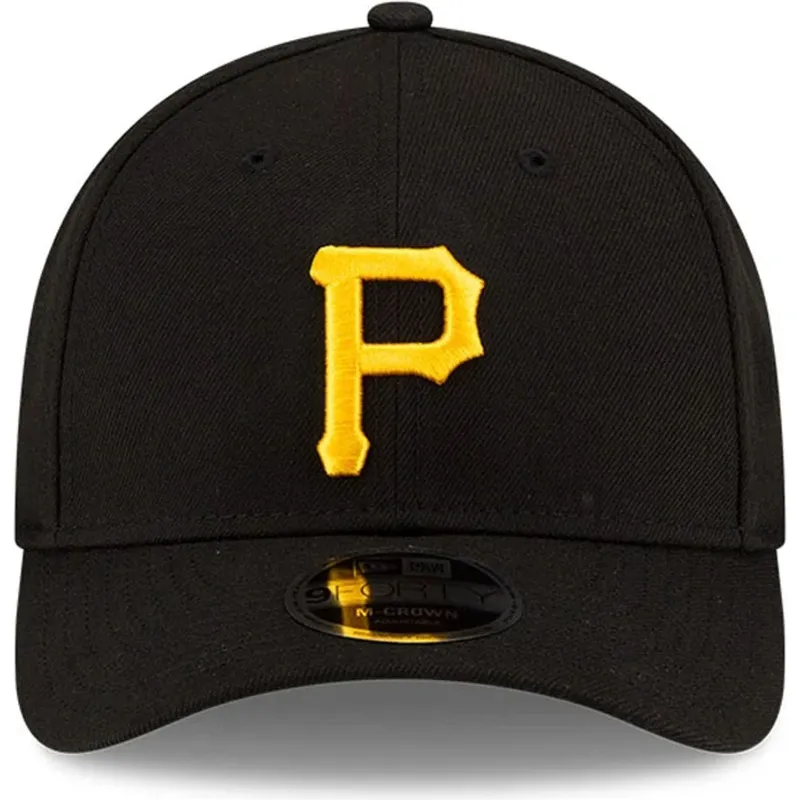 cap-izliekta-black-snapback-9forty-m-crown-player-replica-no-pittsburgh-pirates-mlb-no-new-era