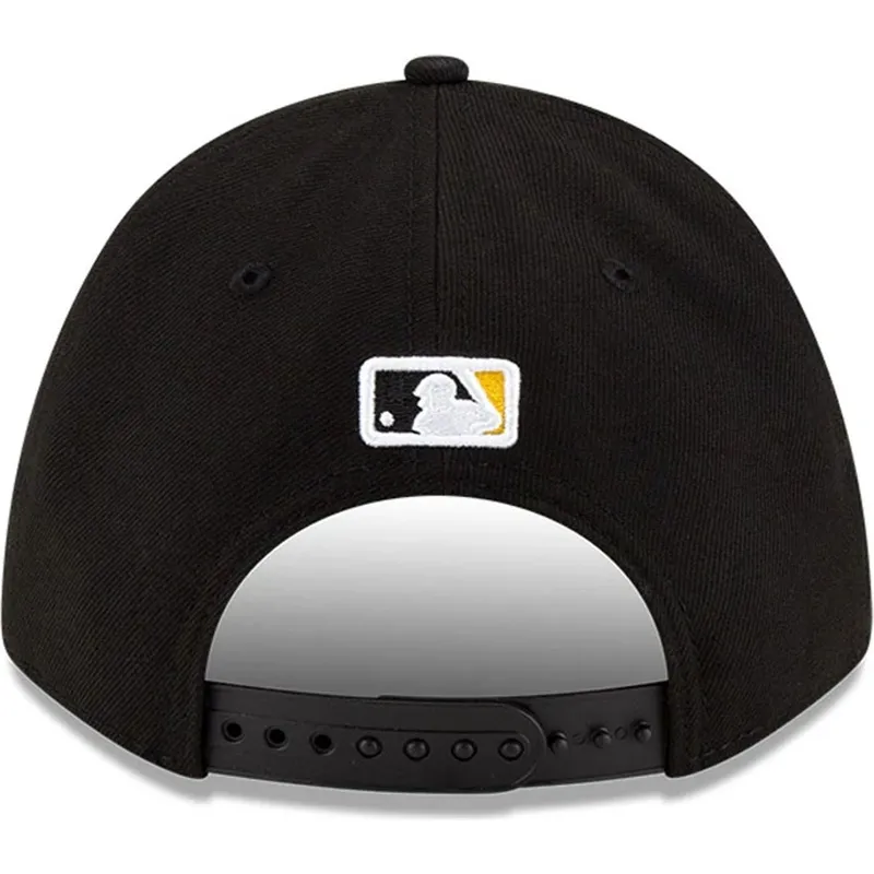 cap-izliekta-black-snapback-9forty-m-crown-player-replica-no-pittsburgh-pirates-mlb-no-new-era