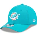 new-era-curved-brim-9forty-m-crown-team-miami-dolphins-nfl-blue-snapback-cap