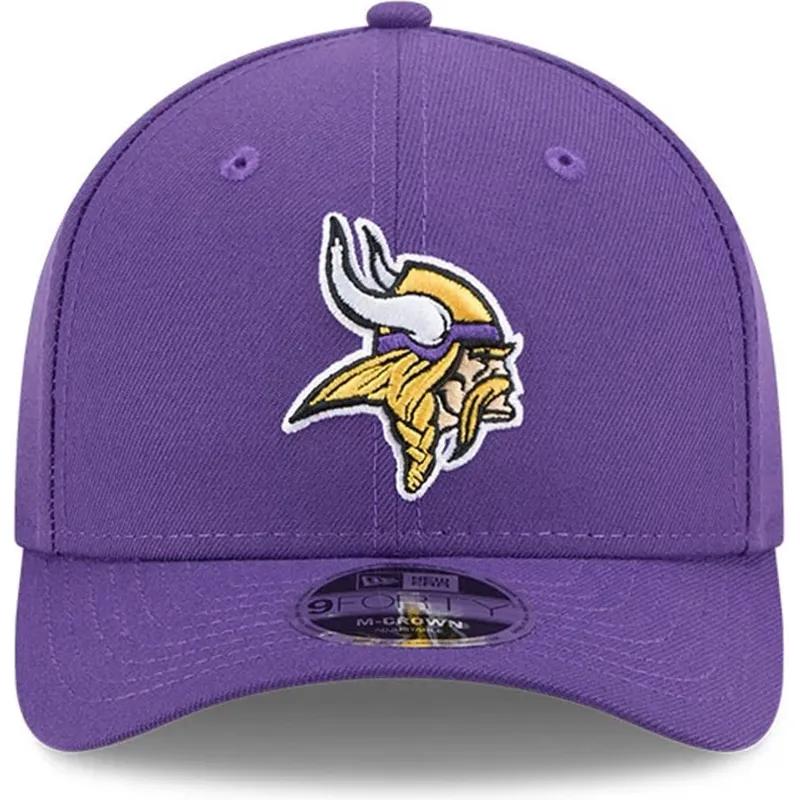 violett-bojd-keps-snapback-9forty-m-crown-team-fran-minnesota-vikings-nfl-av-new-era